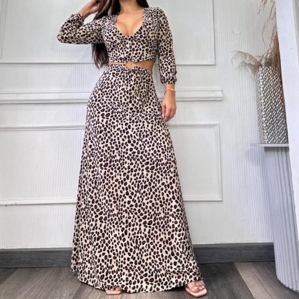 ANIMAL PRINT DRESS
